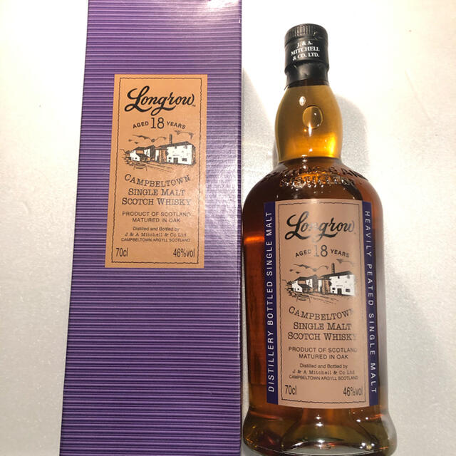 最終値下げ】ロングロウ Longrow 18年 旧ラベル - ウイスキー