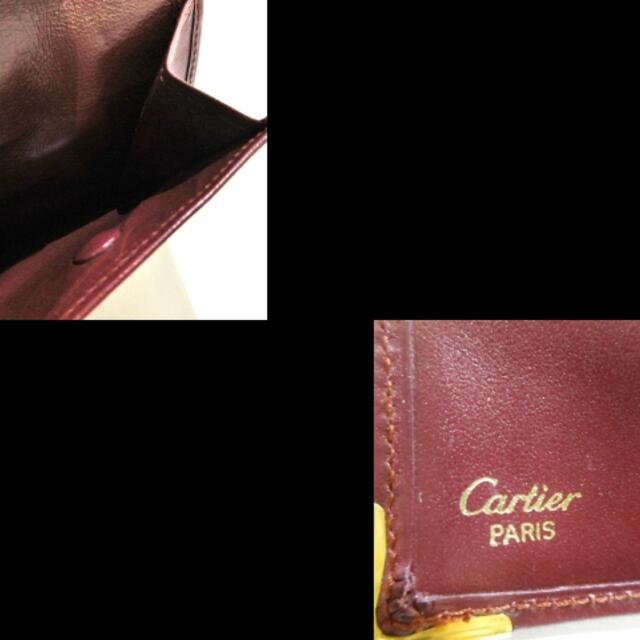 Cartier(カルティエ)のカルティエ 2つ折り財布美品  マストライン レディースのファッション小物(財布)の商品写真