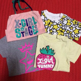 エックスガールステージス(X-girl Stages)のx-girl☆4点セット(Tシャツ/カットソー)