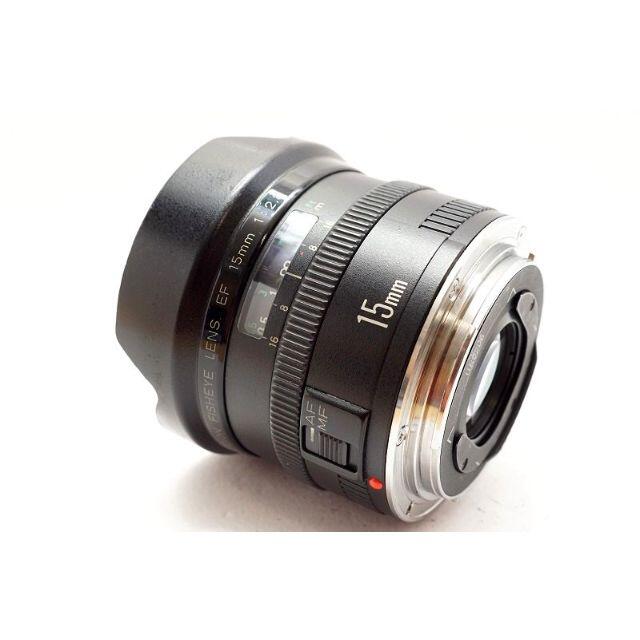 Canon(キヤノン)の■ 魚眼レンズ ■ Canon EF 15mm F2.8 FISH-EYE スマホ/家電/カメラのカメラ(レンズ(単焦点))の商品写真