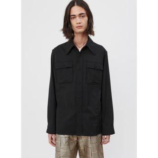 マルタンマルジェラ(Maison Martin Margiela)の【美品】our legacy 20ss shirt black(シャツ)