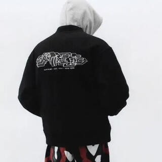 シュプリーム(Supreme)のsupreme delta logo varsity jacket(スタジャン)