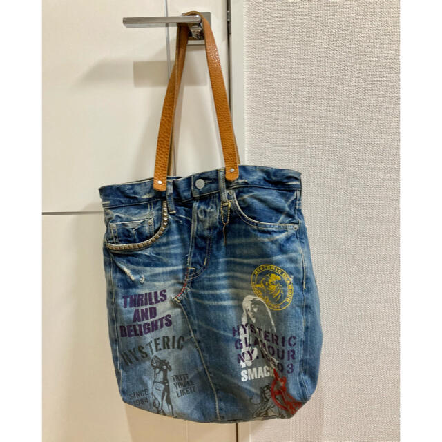 ヒステリックグラマー  DENIM REMAKE  トート完売品