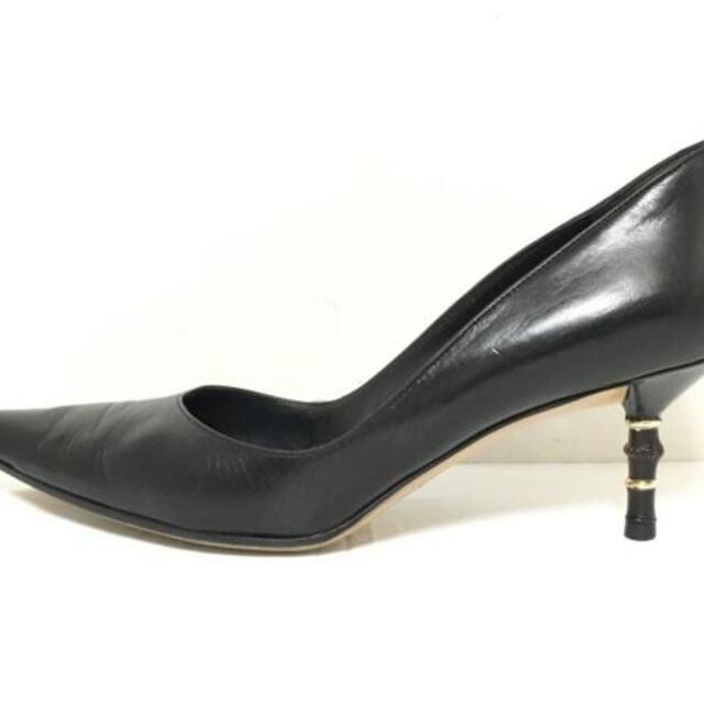 Gucci - グッチ パンプス 37 1/2 レディース 黒の通販 by ブランディア