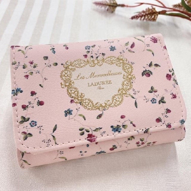 LADUREE(ラデュレ)のラデュレ ミニ財布 ウォレット LADURÉE 付録 グロー レディースのファッション小物(財布)の商品写真