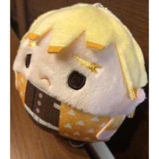 鬼滅の刃　善逸　ぬいぐるみ　ふわころりんキーホルダー(ぬいぐるみ)