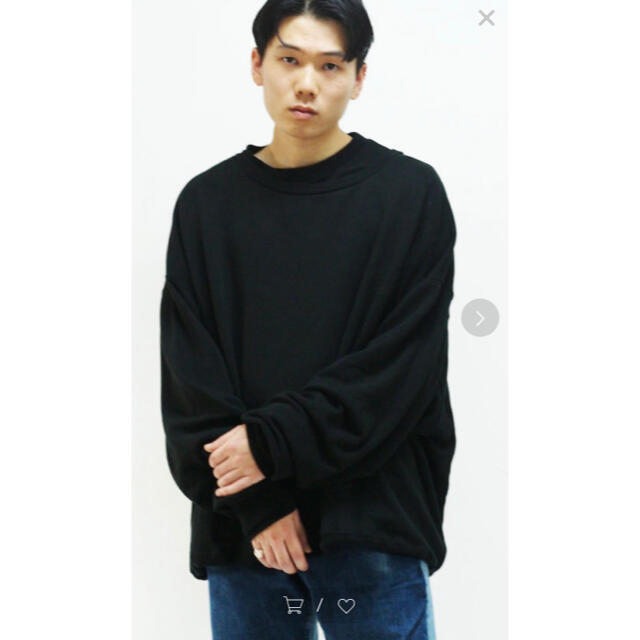 TOGA(トーガ)のneonsign sandwich sweat メンズのトップス(スウェット)の商品写真