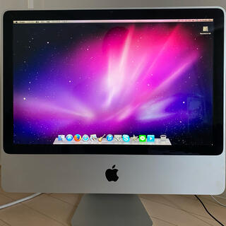 アップル(Apple)のApple iMac 2008 early 20inch デスクトップ(デスクトップ型PC)