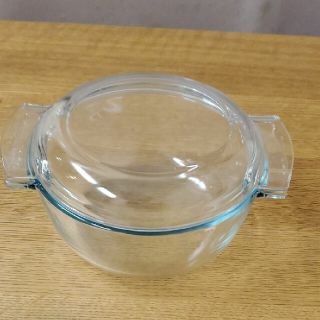 パイレックス(Pyrex)のパイレックス 耐熱グラス鍋 蓋付き(鍋/フライパン)