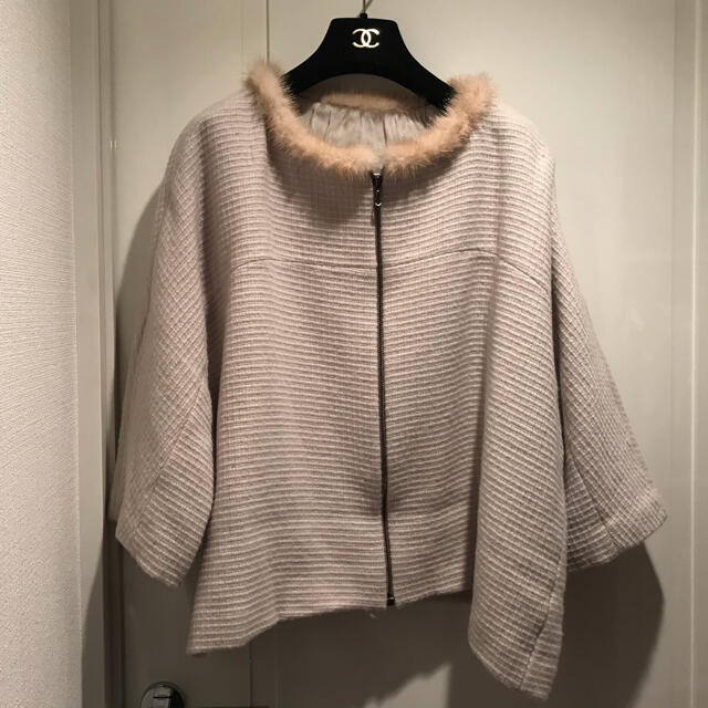 ADORE アドーア　ミンク付き　コート　美品　ty 204