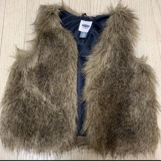 オールドネイビー(Old Navy)の美品 オールドネイビー ファーベスト M(ジャケット/上着)