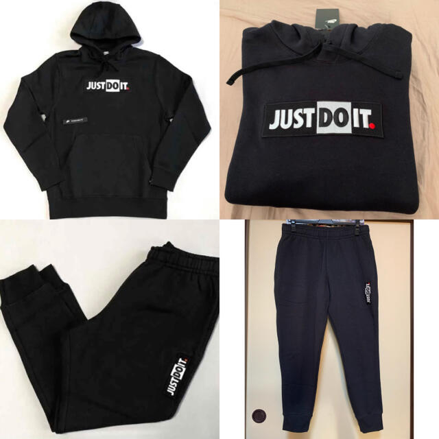 [新品] ナイキ JUST DO IT メンズ セットアップ (裏起毛) 2