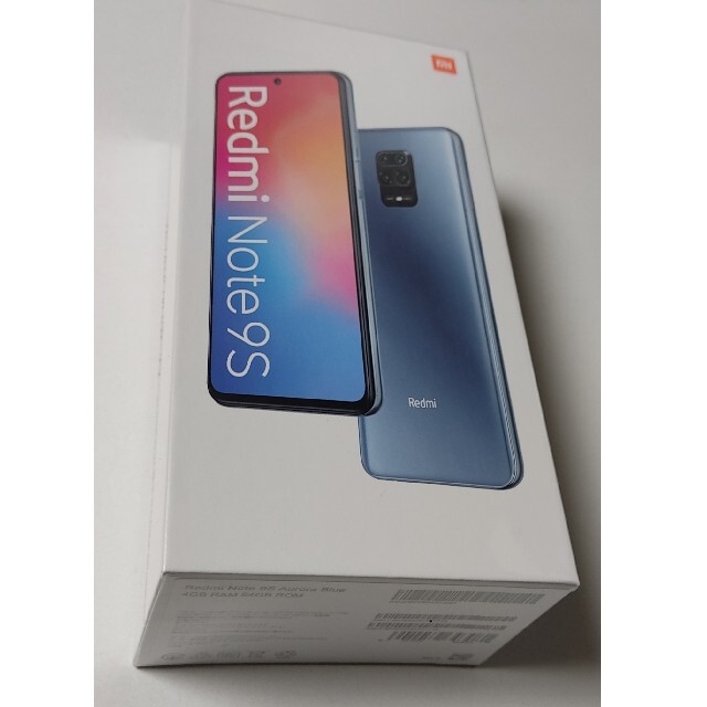 Xiaomi Redmi Note 9S 4GB/64GB オーロラブルー Xiaomi Redmi Note 9S 4GB/64GB オーロラブルー