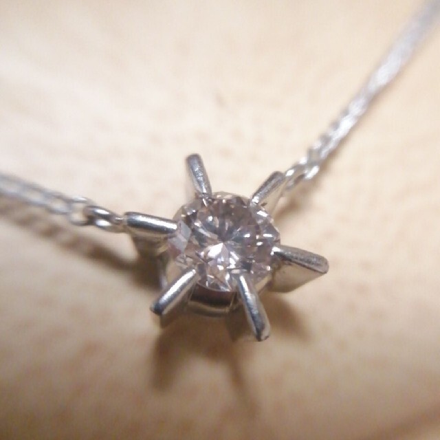 pt850 0.287ct 一粒ダイヤモンドネックレス 品質が 14740円 vivacf.net