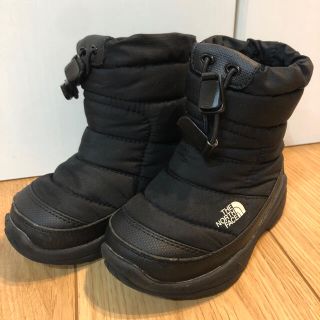 ザノースフェイス(THE NORTH FACE)のノースフェイス ヌプシ スノーブーツ　ブラック　14cm(ブーツ)