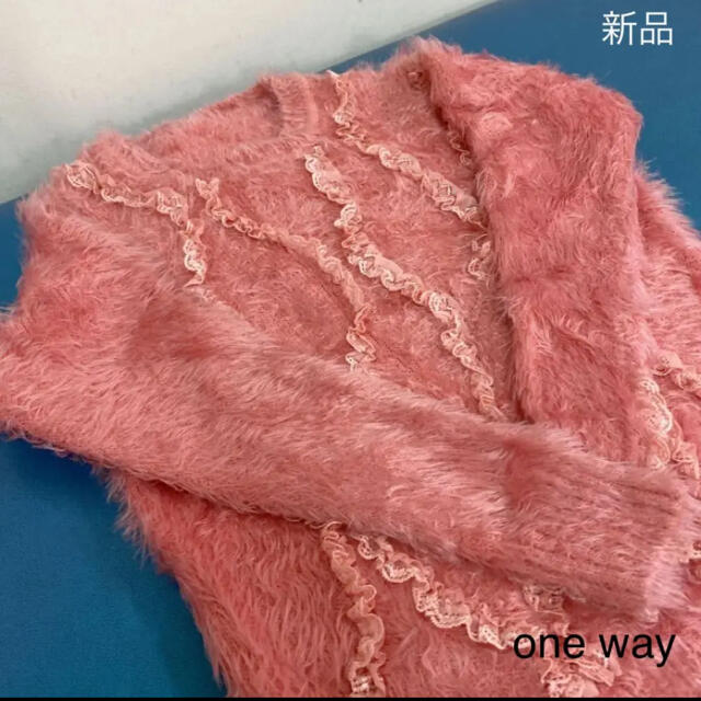 one*way(ワンウェイ)の新品★『ONE WAY』ニットプルオーバー レディースのトップス(ニット/セーター)の商品写真