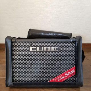 ローランド(Roland)の〖 あんこ様専用〗Roland Cube Street EX ケース付き(スピーカー)