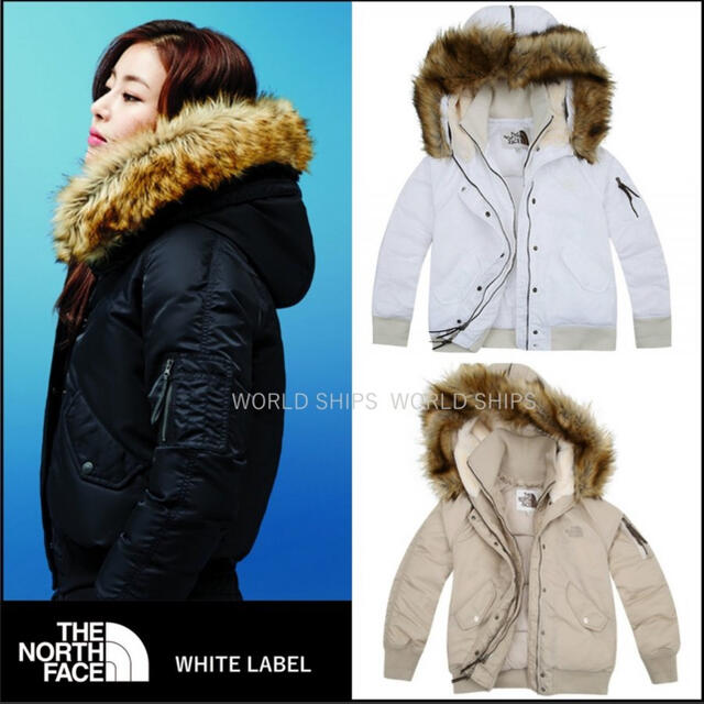 THE NORTH FACE - THE NORTH FACE ファー付きダウンジャケットの THE NORTH FACE - THE NORTH FACE ファー付きダウンジャケットの