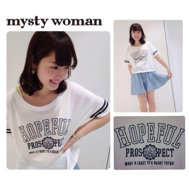 mysty woman(ミスティウーマン)の▽ドルマンT レディースのトップス(カットソー(半袖/袖なし))の商品写真