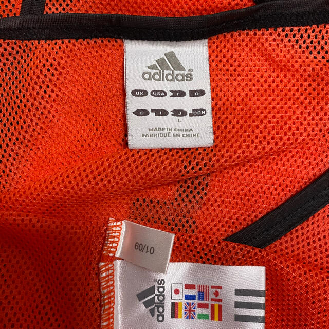 adidas(アディダス)のビブスL アディダス  2〜11番 ８番なし スポーツ/アウトドアのサッカー/フットサル(その他)の商品写真