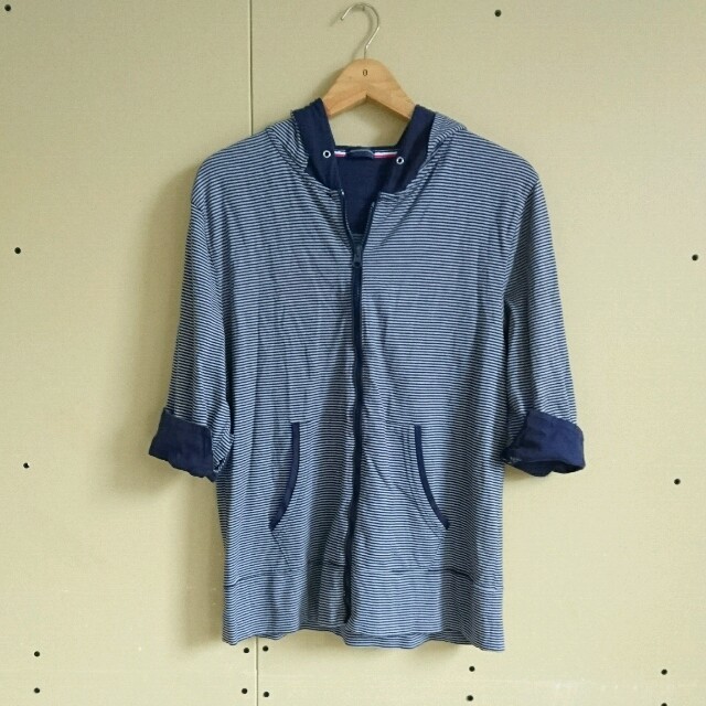 七分袖マリンパーカー メンズのトップス(Tシャツ/カットソー(七分/長袖))の商品写真