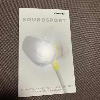 ボーズ(BOSE)のBOSE 『SoundSport』 ワイヤレスイヤホン(ヘッドフォン/イヤフォン)