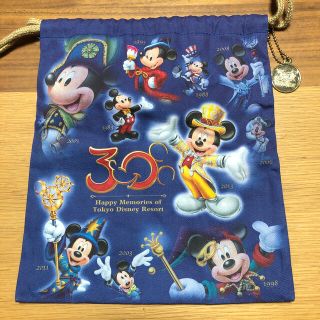 ディズニー(Disney)の巾着 ポーチ TDR ディズニー ミッキー 30周年 (ポーチ)