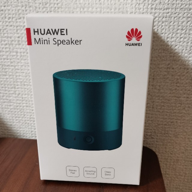 HUAWEI(ファーウェイ)のHuawei Mini Speaker (EmeraldGreen) スマホ/家電/カメラのオーディオ機器(スピーカー)の商品写真