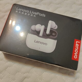 レノボ(Lenovo)のLenovo LivePods LP1 ブラック(ヘッドフォン/イヤフォン)