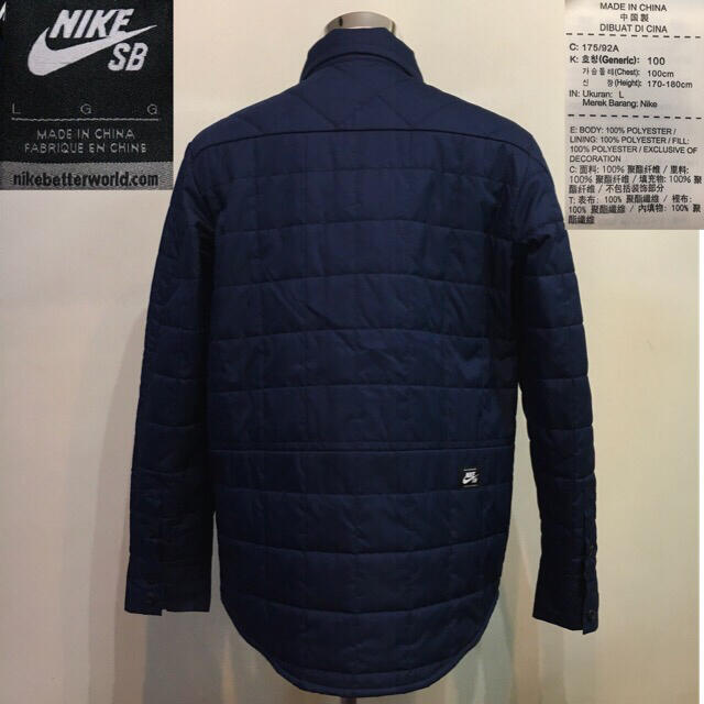NIKE コーチジャケット メンズ ネイビー Lサイズ