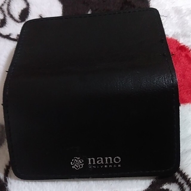 nano・universe(ナノユニバース)の雑誌MonoMax特別付録  nanoカードケース財布　キーホルダー　キーリング メンズのファッション小物(コインケース/小銭入れ)の商品写真