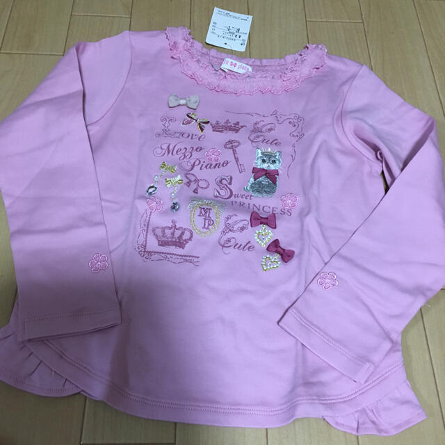 mezzo piano(メゾピアノ)のメゾピアノ 130cm キッズ/ベビー/マタニティのキッズ服女の子用(90cm~)(Tシャツ/カットソー)の商品写真