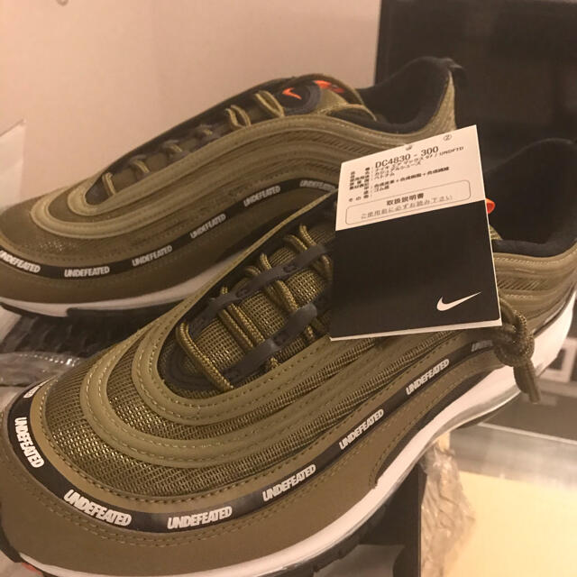 NIKE(ナイキ)のUNDEFEATED x NIKE AIR MAX 97 "OLIVE" メンズの靴/シューズ(スニーカー)の商品写真