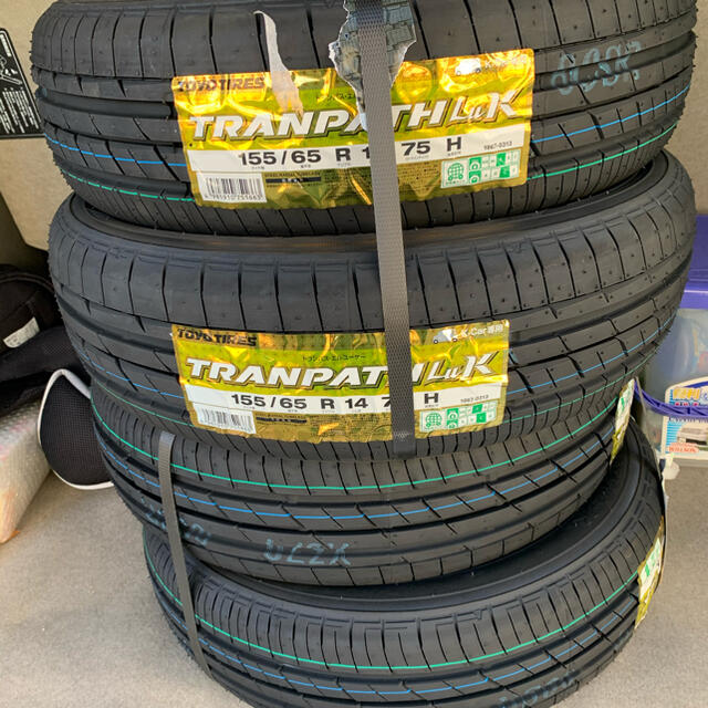 未使用！送料込み！155/65R14トーヨータイヤ Luk TOYO 新品 車 【楽ギフ_包装】