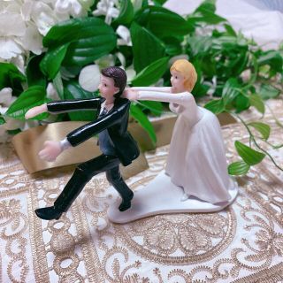 ケーキトッパー　結婚式　ウエディング　(その他)