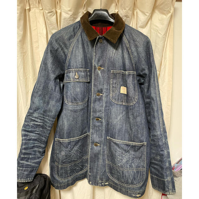 ジージャン】 RRL - ダブルアールエル カバーオール デニム ジャケット