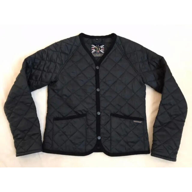 LAVENHAM(ラベンハム)のラベンハム・バーハム・ブラック(黒)36 レディースのジャケット/アウター(ナイロンジャケット)の商品写真