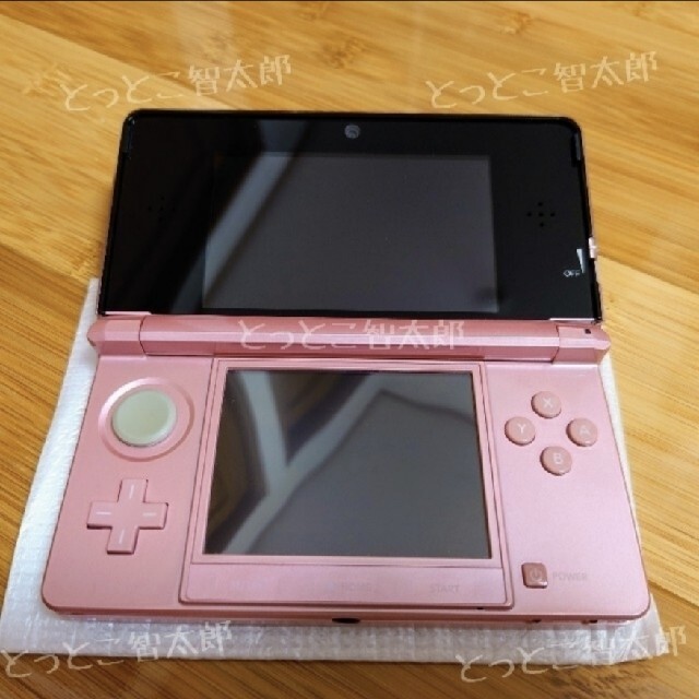 ニンテンドー3DS(ニンテンドー3DS)のNintendo 3DS 本体 ミスティピンク 充電器付き 任天堂 ニンテンドー エンタメ/ホビーのゲームソフト/ゲーム機本体(携帯用ゲーム機本体)の商品写真