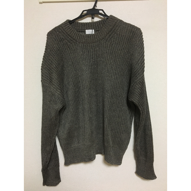 URU / CREW NECK OVER KNIT メンズのトップス(ニット/セーター)の商品写真