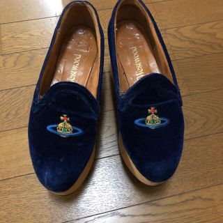 ヴィヴィアンウエストウッド(Vivienne Westwood)の【難あり】vivienne westwood＊別珍＊ロッキンホース(ハイヒール/パンプス)