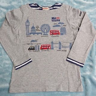 ミキハウス(mikihouse)の【専用】110 ミキハウス ロンドンバス ロンT 長袖(Tシャツ/カットソー)