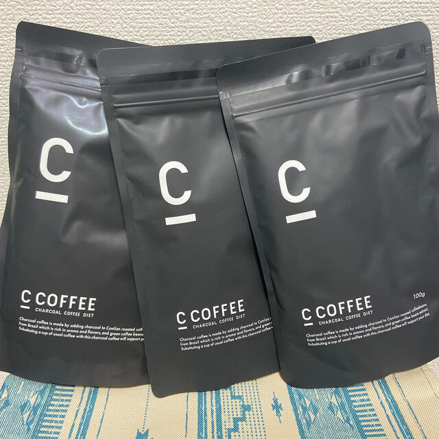 ccoffe チャコールコーヒー3つ☆即購入OK☆ 新品未開封☆