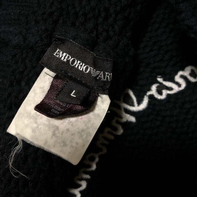 Emporio Armani(エンポリオアルマーニ)のアルマーニ ニット帽 メンズの帽子(ニット帽/ビーニー)の商品写真