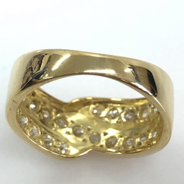 美品　K18 ダイヤモンド　リング1.02ct 10号 レディースのアクセサリー(リング(指輪))の商品写真