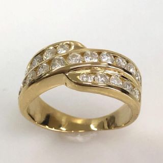 美品　K18 ダイヤモンド　リング1.02ct 10号(リング(指輪))