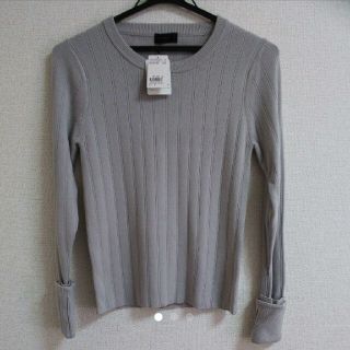 アパートバイローリーズ(apart by lowrys)の＊新品＊apart by lowrys グレー ニット(ニット/セーター)