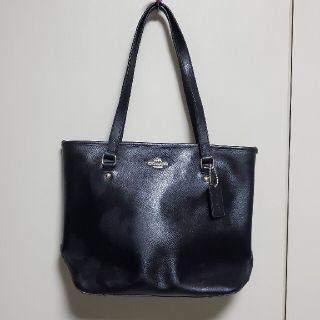 コーチ(COACH)の値下【美品★COACH/コーチ】本革大きめハンドバッグ(ショルダーバッグ)