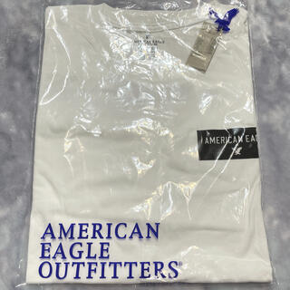 アメリカンイーグル(American Eagle)の【のぶ！様専用】アメリカンイーグル　ロンT メンズ　XL 白(Tシャツ/カットソー(七分/長袖))