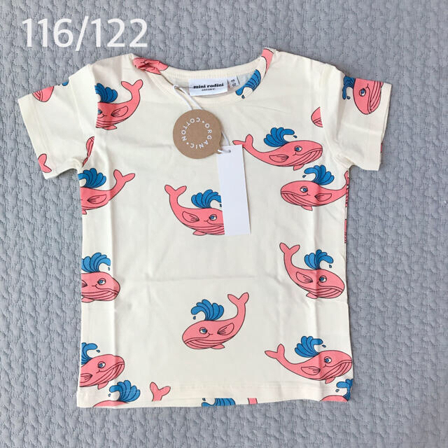 こども ビームス(コドモビームス)の専用　新品　mini rodini Tシャツ 116-122 キッズ/ベビー/マタニティのキッズ服男の子用(90cm~)(Tシャツ/カットソー)の商品写真