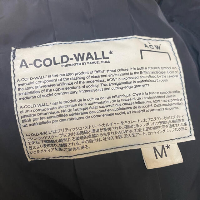 STONE ISLAND(ストーンアイランド)のA-COLD-WALL アコールドウォール  メンズのジャケット/アウター(ナイロンジャケット)の商品写真